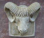 Rams Head Plaque